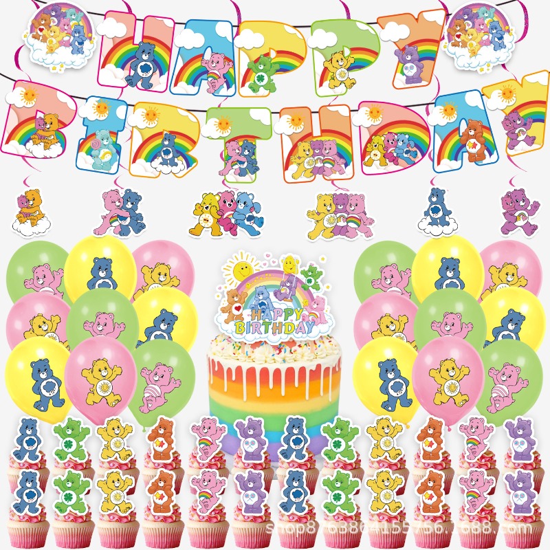 Event Supplies - Nieuwe schattige Cartoon Care Bears thema