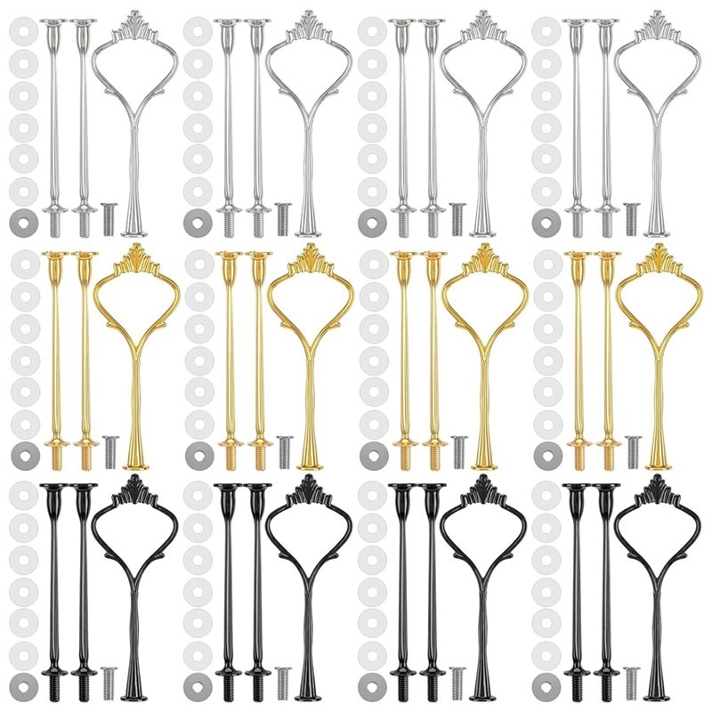Cupcake Stand Tier - ABVC Hardware Kit 12 Sets 3-laags