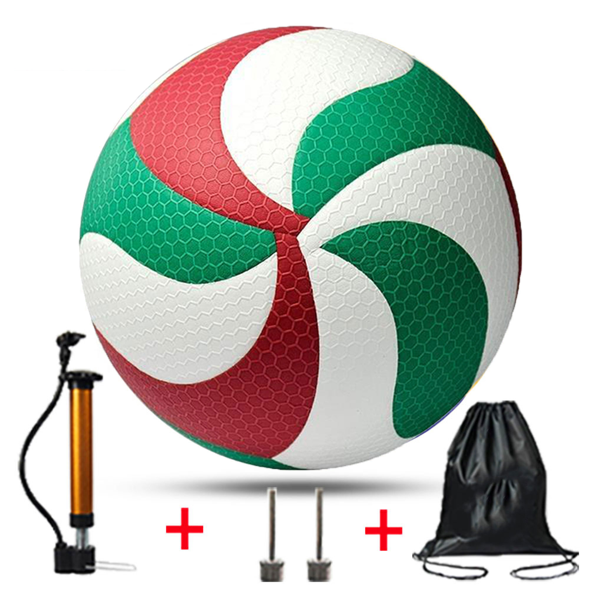 Balloon Pump Hand - Volleybalbal maat 5 Nieuwjaarscadeau voor buitensporttraining