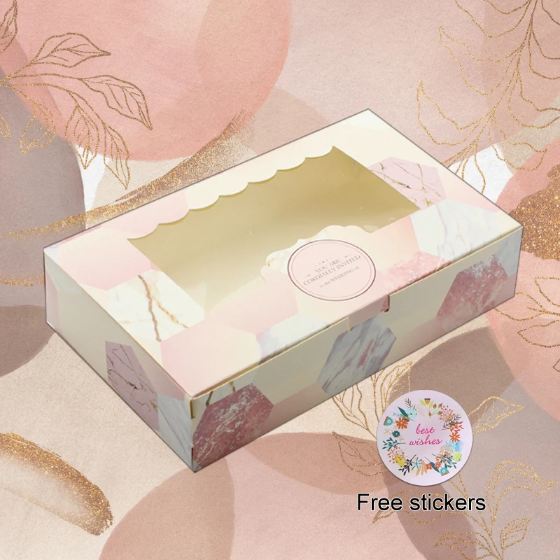 Event Party Box - 20/50PCS Bruiloft Snoep Geschenkdoos Met Venster