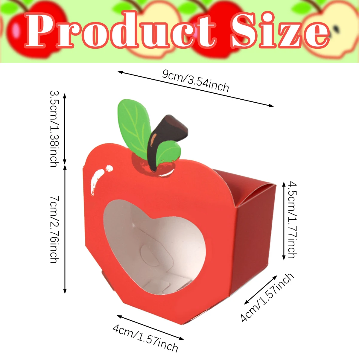 10/20 stuks Apple Window Candy - Event Party Box recensie en prijs