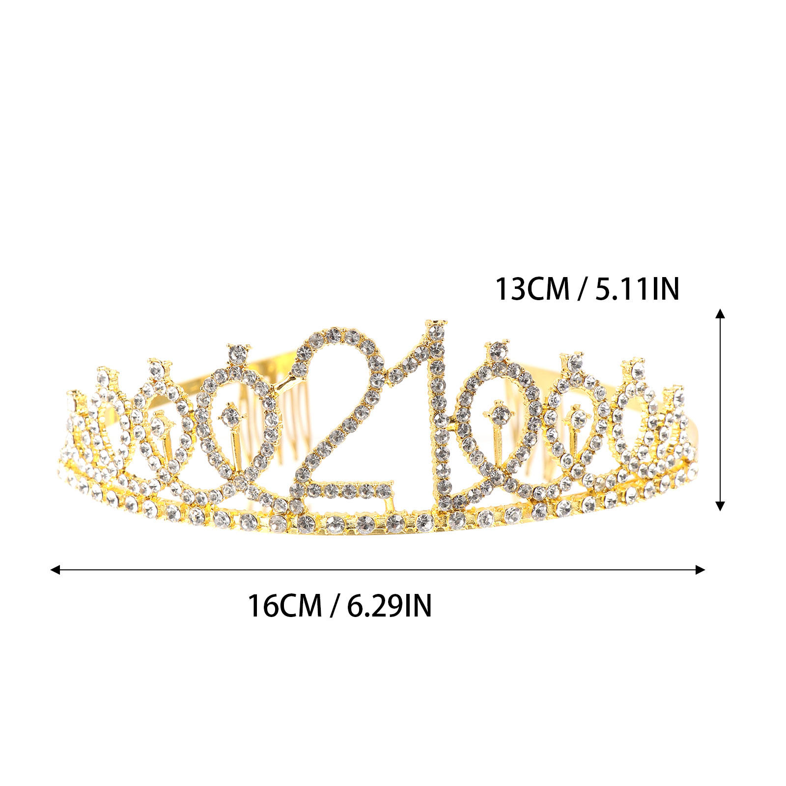 1 Set Verjaardagskroon Sjerp B - Birthday Sash Glitter recensie en prijs