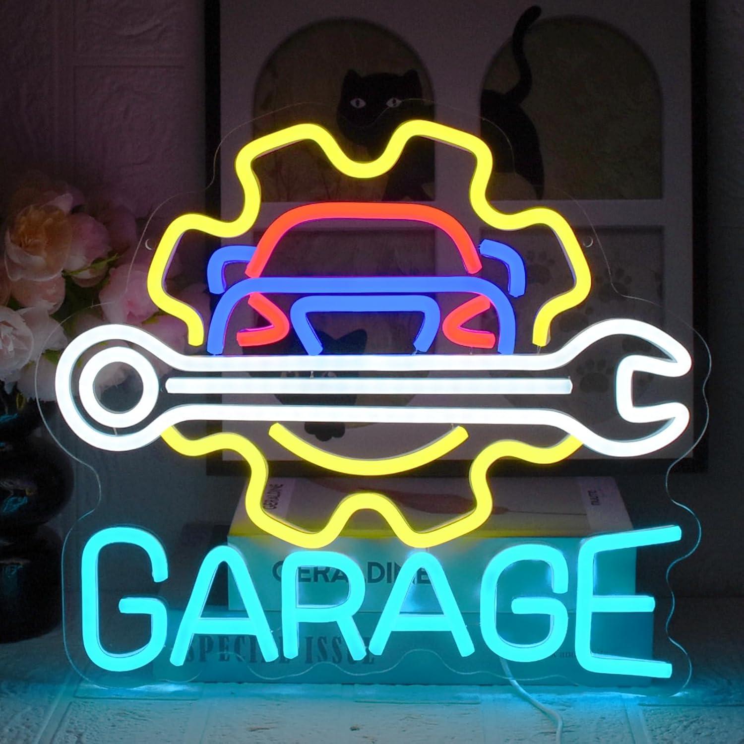 Garage Neonbord USB-aangedreve - Neon Sign Party recensie en prijs