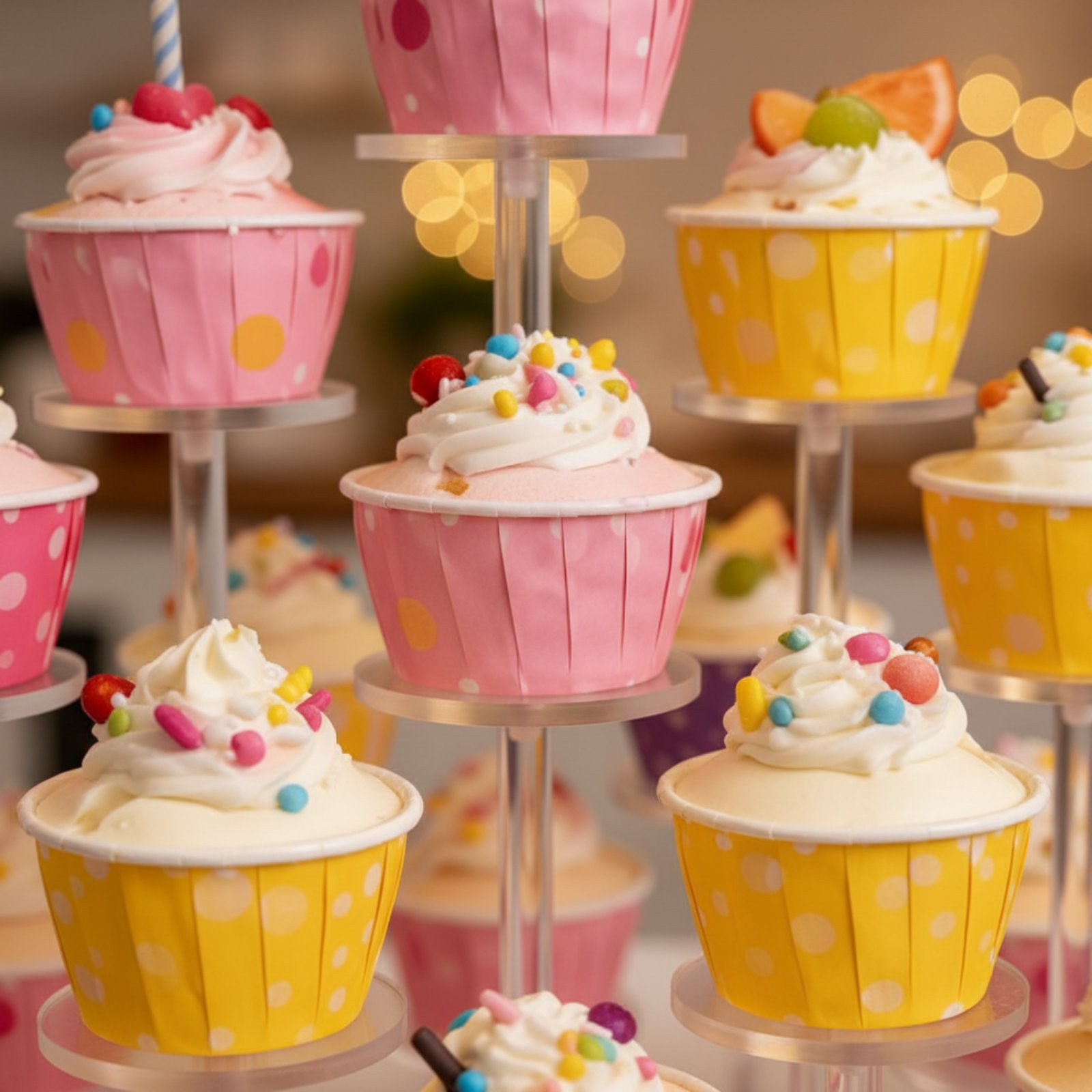 Acryl Cupcake Stand Transparan - Cupcake Stand Tier recensie en prijs