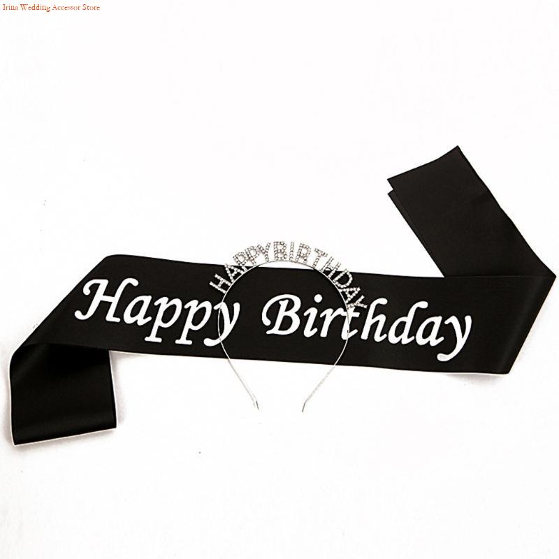 G92D 4 stuks verjaardagsfeestj - Birthday Sash Glitter recensie en prijs