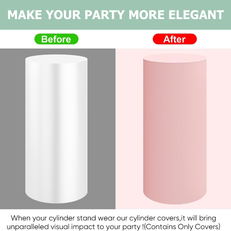 Witte bruiloft cilinderstandaa - Dessert Table Backdrop recensie en prijs