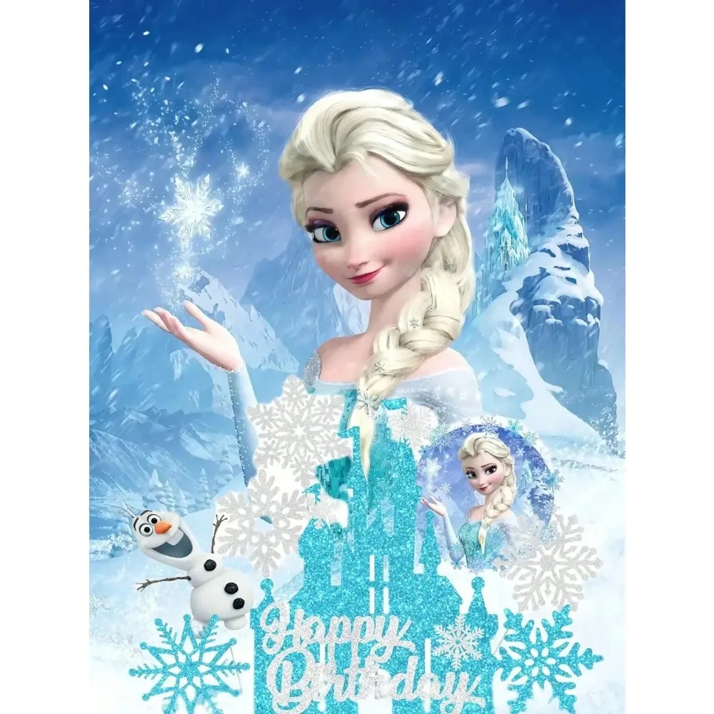 2026 8-delige Frozen Cake Topp - Event Z recensie en prijs