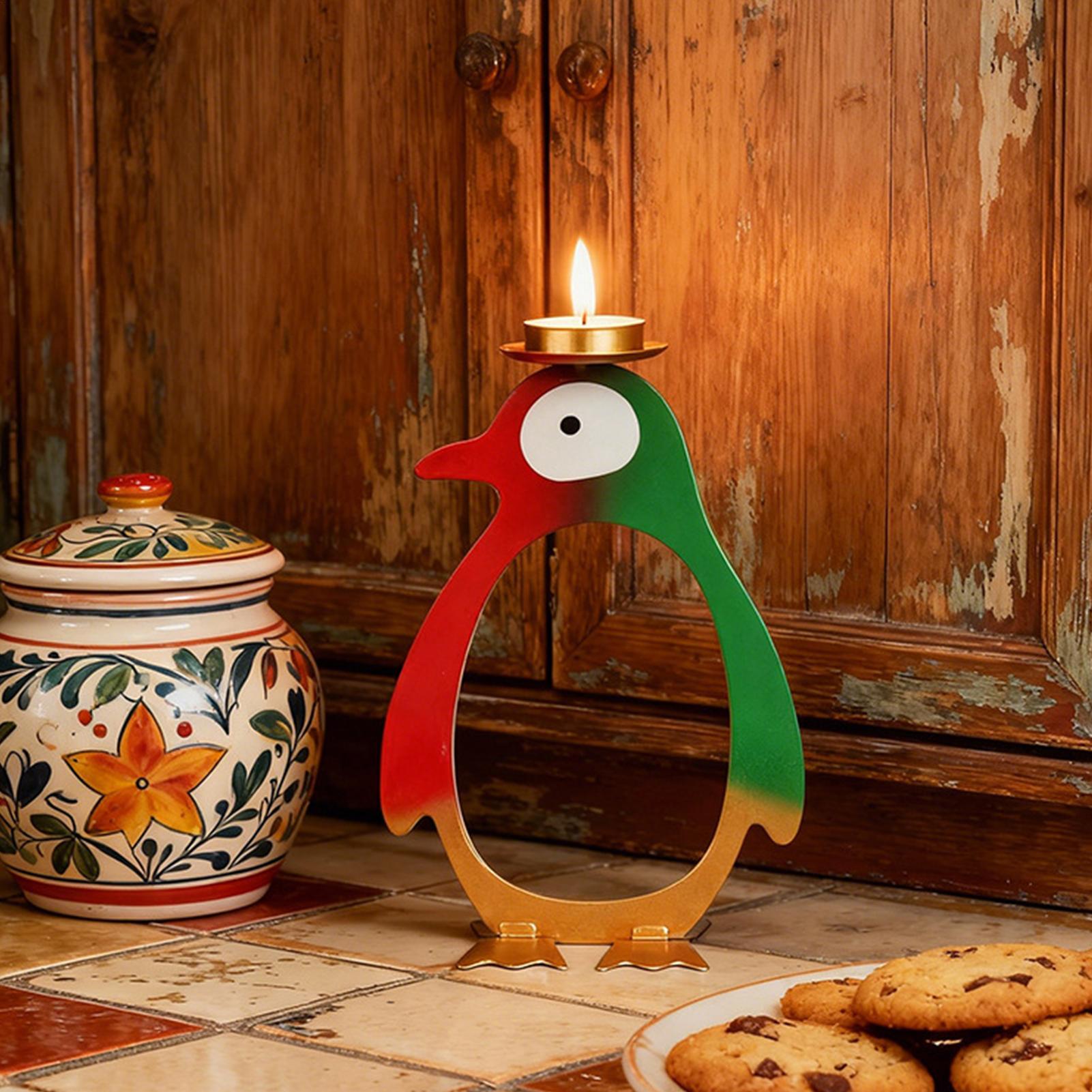 Theelichtkaarshouder Pinguïn D - Centerpiece Stick recensie en prijs
