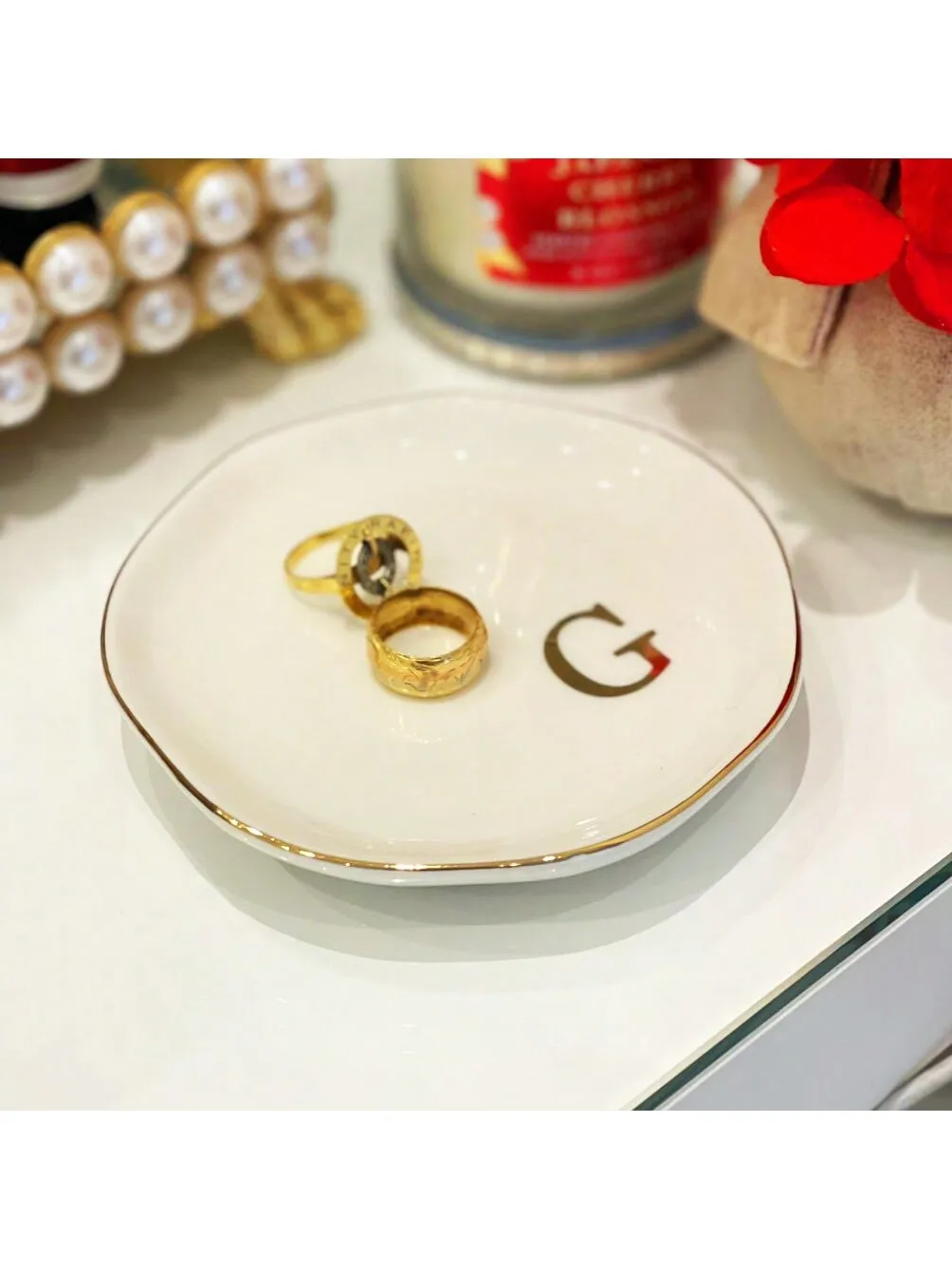 Initialen Ring Schotel Sierade - Event Z recensie en prijs