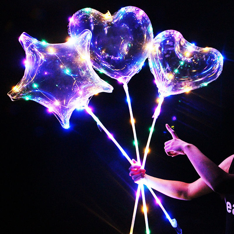 1 set LED heldere ballon trans - Led Balloon Light recensie en prijs