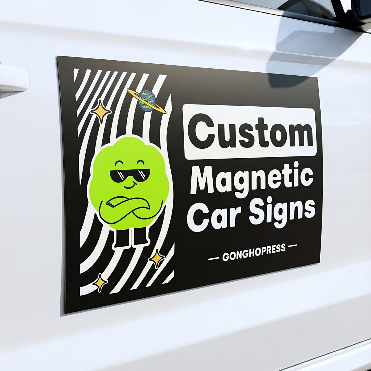 Aanpasbare magnetische autosti - Event Support recensie en prijs