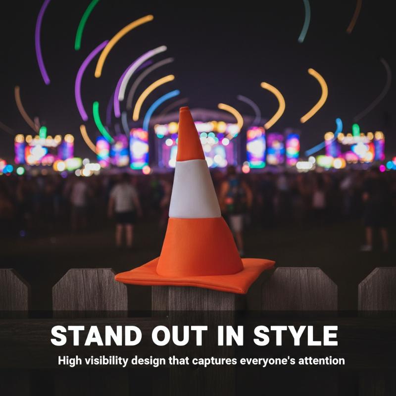 1 STKS Verkeerskegelhoed Hallo - Party Hat Cone recensie en prijs
