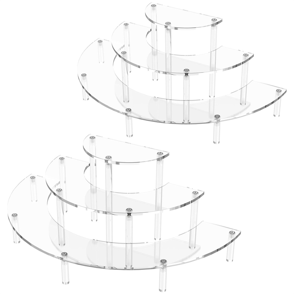 1/2-pack Acryl Display Verhoge - Cupcake Stand Tier recensie en prijs