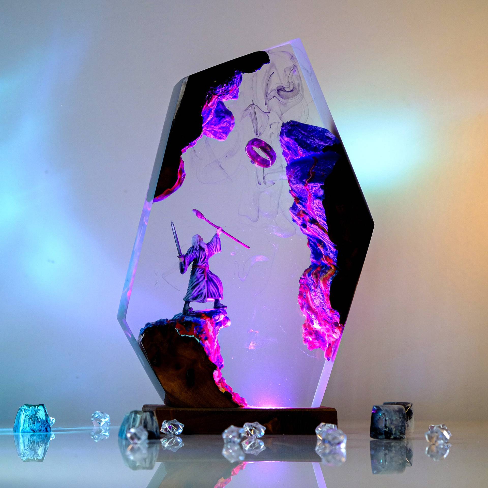Filmscène Figuur Tafel Resin L - Neon Sign Party recensie en prijs
