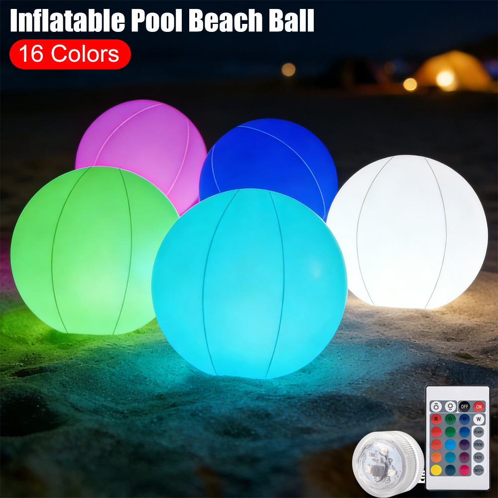Opblaasbaar zwembad strandbal  - Led Balloon Light recensie en prijs