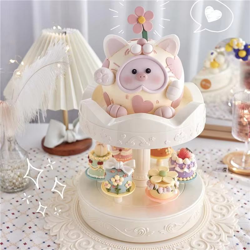 2-laags automatisch roterende  - Cupcake Stand Tier recensie en prijs