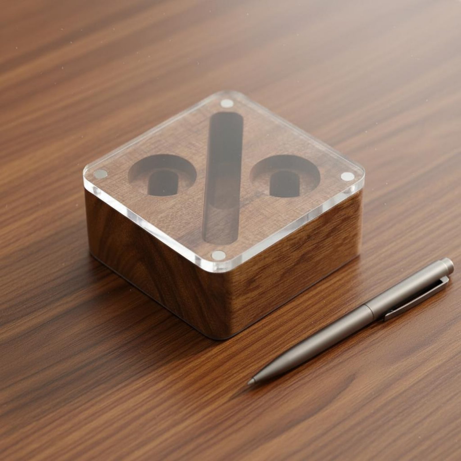 Houten displaydoosje, zakelijk - Event & Party Supply recensie en prijs