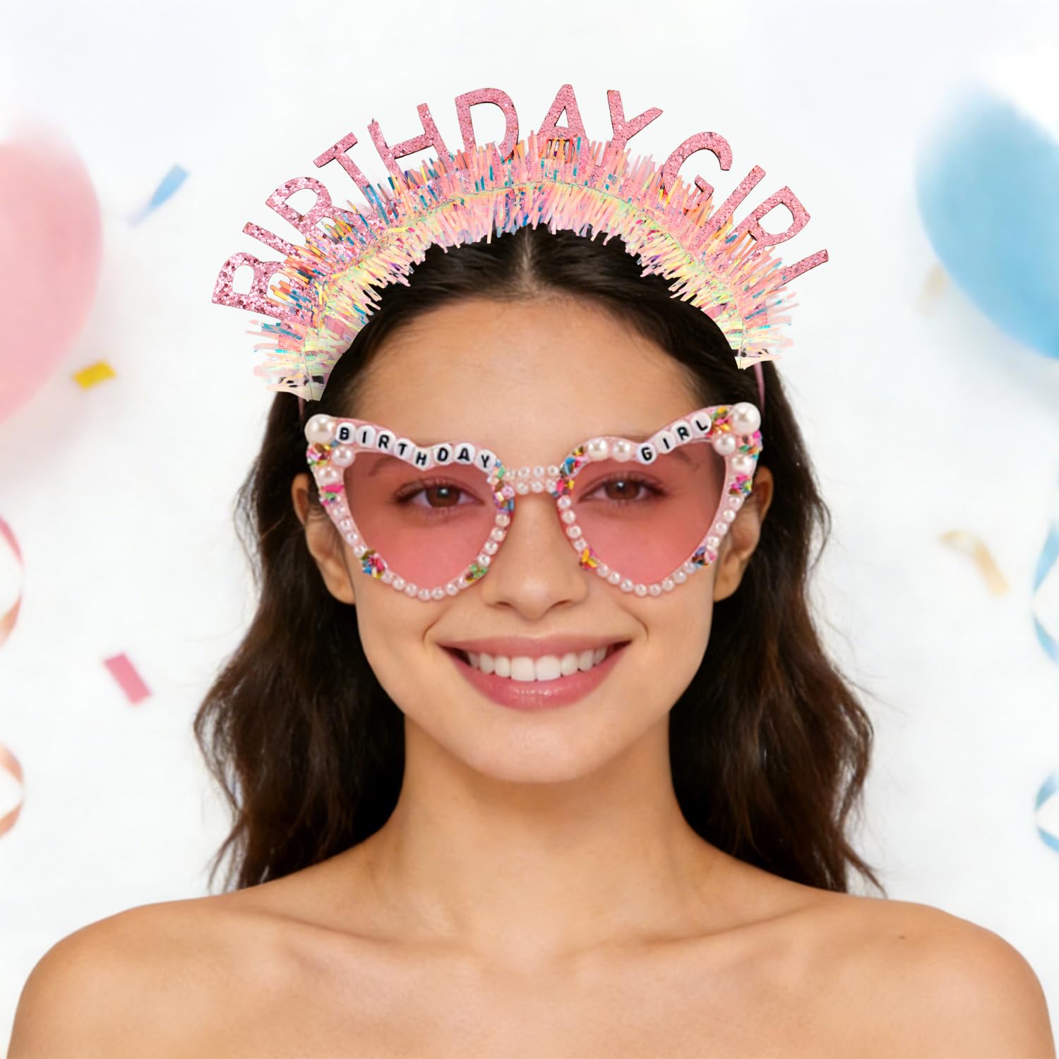Verjaardagsslinger met hoofdba - Birthday Sash Glitter recensie en prijs